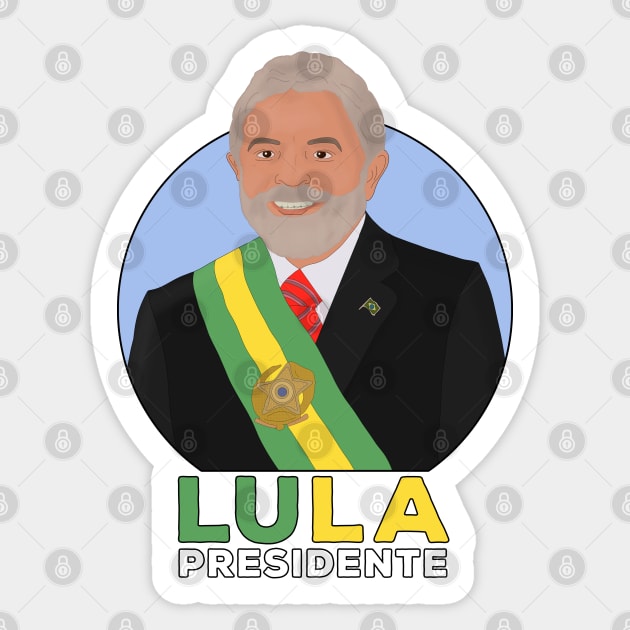 LULA Presidente Sticker by DiegoCarvalho